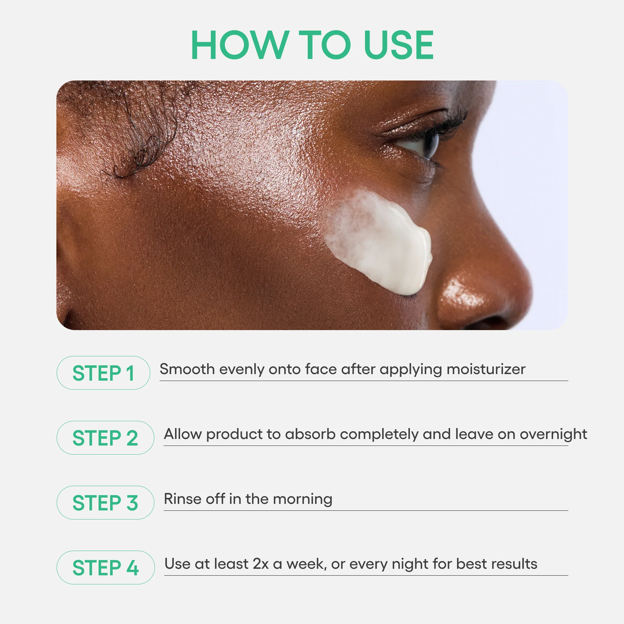 Cica Sleeping Mask with Centella Asiatica for Moisture Barrier Support - Image 8