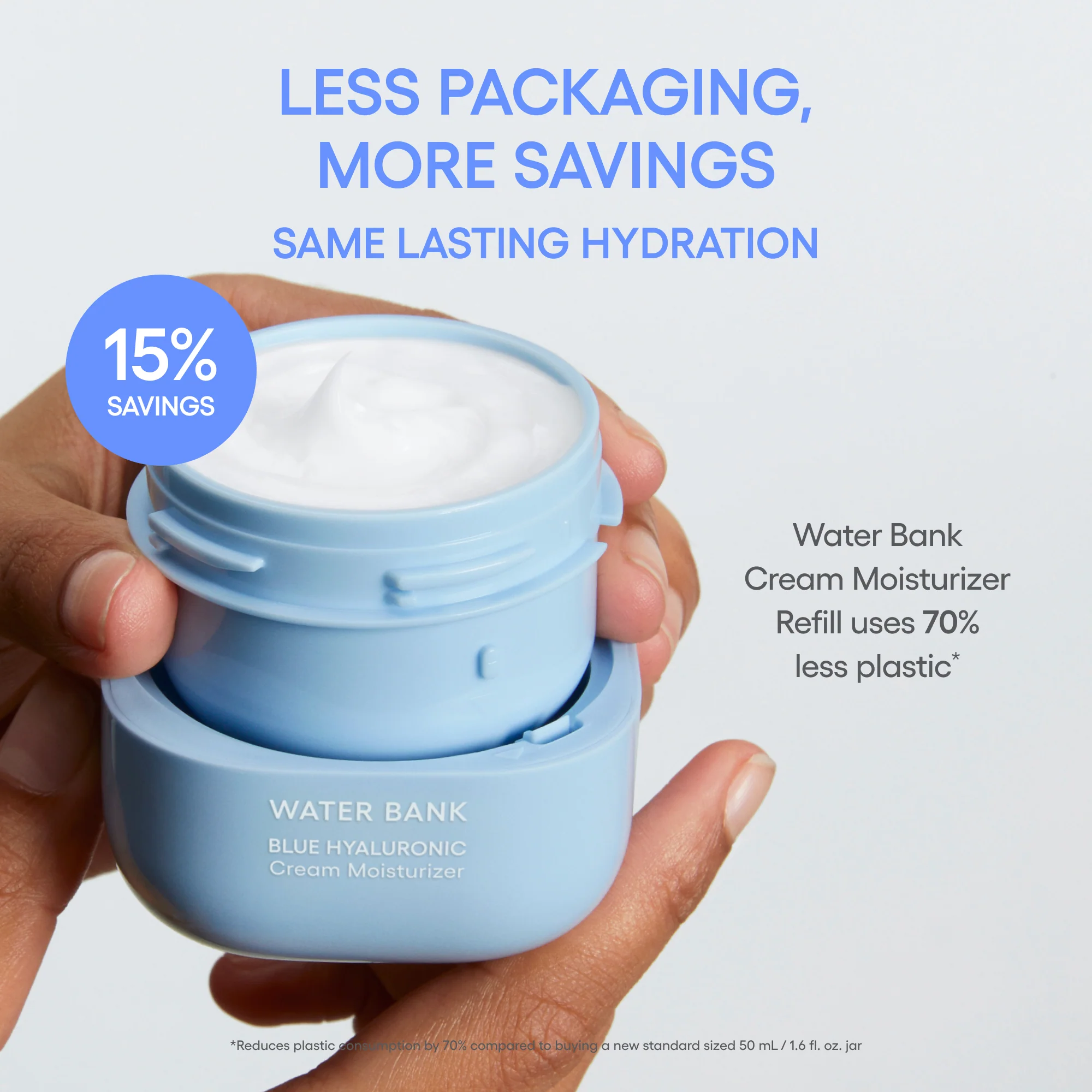 Water Bank Blue Hyaluronic Cream Moisturizer - Image 7